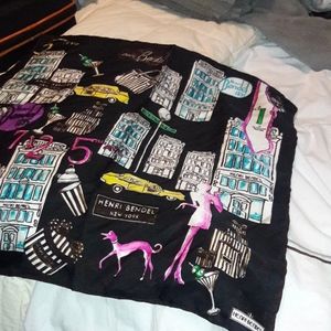 Henri Bendel scarf and bracelet